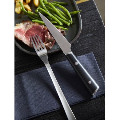 Steak knife black 23.1 cm Attila Pro.mundi