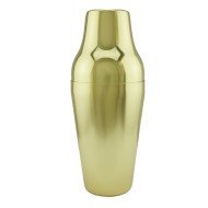 SHAKER 50CL 2-PARTS GOLD PARISIAN 