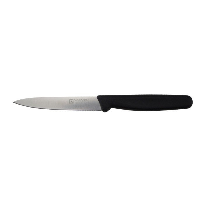 Office knife 10 cm stainless steel polypropylene (pp) plain coloured Pro.cooker