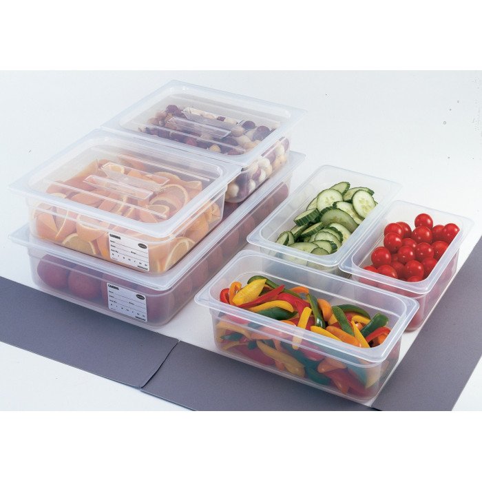 Drip tray for GN 1/6 container plastic polypropylene (pp) GN 1/6 Cambro