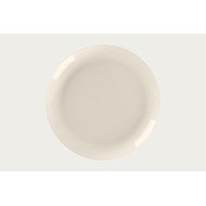 Flat coupe plate round ivory bone china Ø 28.6 cm Fedra Rak