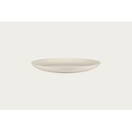 Flat coupe plate round ivory bone china Ø 28.6 cm Fedra Rak