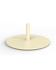 Base for lamp post round ivory Ø 38 cm Paranocta