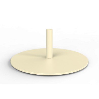 Base for lamp post round ivory Ø 38 cm Paranocta