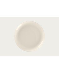 Flat coupe plate round ivory bone china Ø 26.8 cm Fedra Rak
