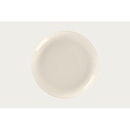 Flat coupe plate round ivory bone china Ø 26.8 cm Fedra Rak