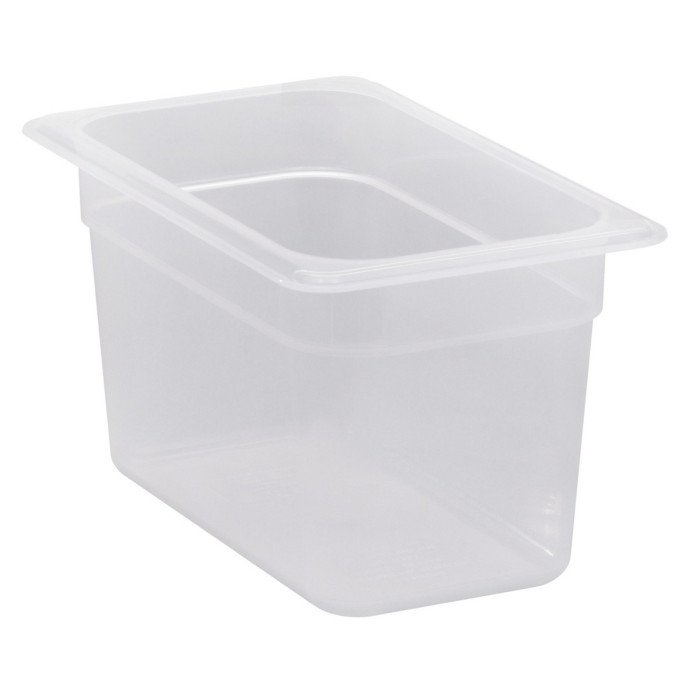 Container plastic polypropylene (pp) GN 1/4 P15 cm 3.7 L Cambro