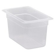 Container plastic polypropylene (pp) GN 1/4 P15 cm 3.7 L Cambro