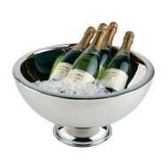 CHAMPAGNE BOWL D44XH24CM DOUBLE WALL SST