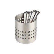 CUTLERY HOLDER PERFORATED D10XH10CM SST