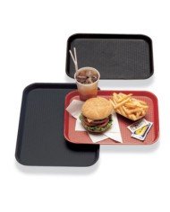 TRAY FAST FOOD 41X30CM BLACK CAMBRO