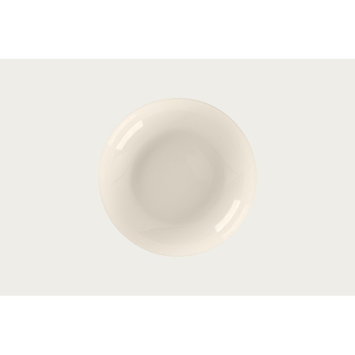 Soup plate round ivory bone china Ø 22.9 cm Fedra Rak