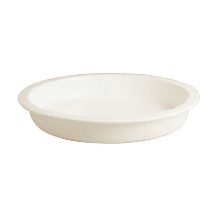 BUFFET PAN D39CM DEPTH 6.2CM PORCELAIN