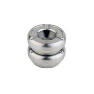 ASHTRAY WINDPROOF STACKABLE D12XH4.5CM SST