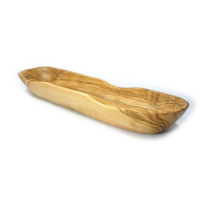 BREAD BASKET L35CM OLIVE WOOD 