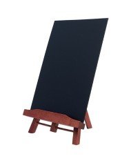 TABLE CHALK BOARD EASEL MENU STAND INCLUDING A4 CHALK BOARD WOOD WITH LACQUERED