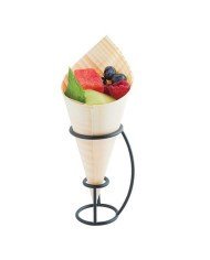 HOLDER FOR 1 DISPOSABLE CONE 5.5X6.5XH10CM BLACK EXPOY