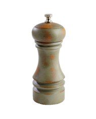 PEPPER MILL VINTAGE KHAKI  H15CM BEECHWOOD