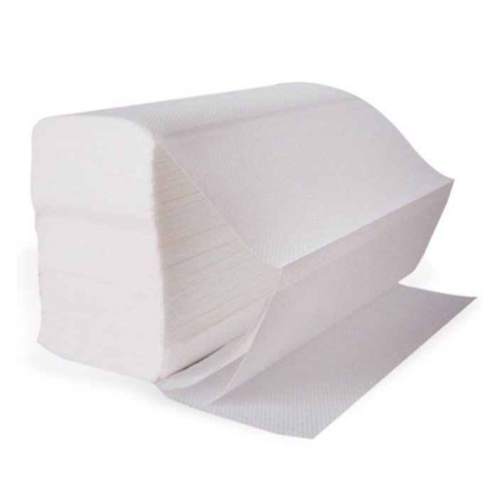 NAPKIN Z-FOLDING 16X22CM WHITE PAPER 2PLY PACK OF 150