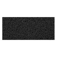 CARPET BLACK 90X200CM ANTI-SLIP WEATHER RESISTANT