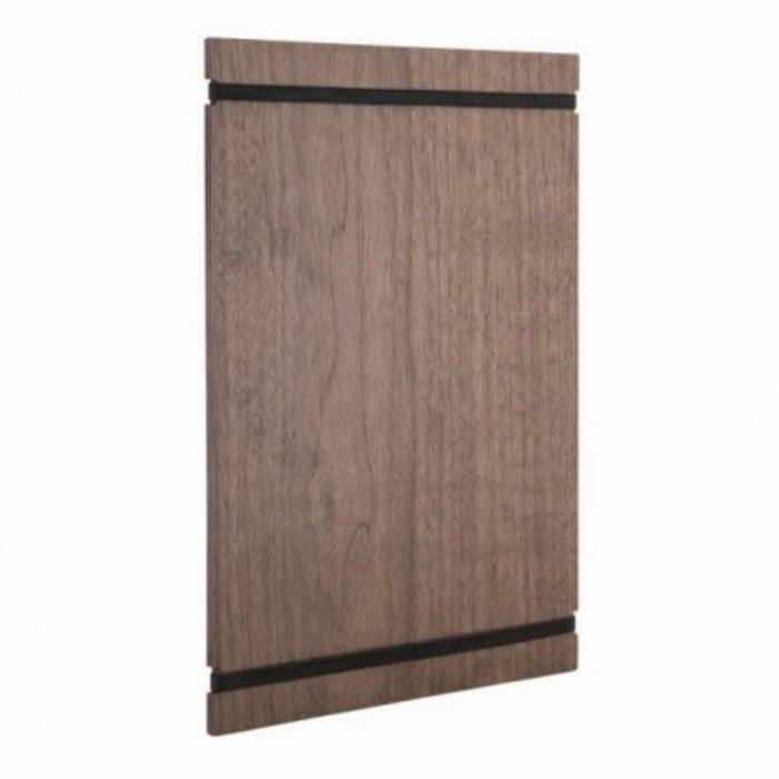 PORTE MENU EN BOIS DE NOYER WALNUT