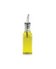 OIL VINEGAR BOTTLE 18CL WITH SST POURER PRIMA 