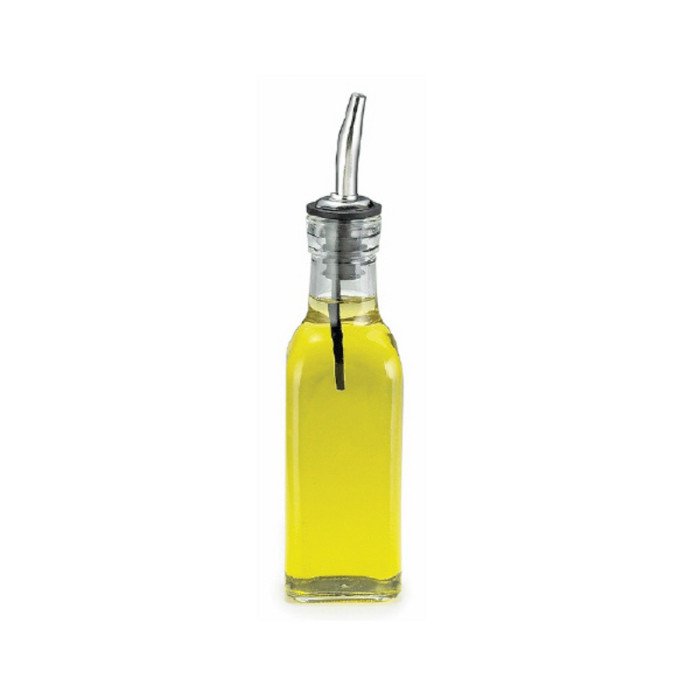 OIL VINEGAR BOTTLE 18CL WITH SST POURER PRIMA 