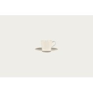 Espresso cup round ivory bone china 8.6 cl Ø 6.1 cm Fedra Rak