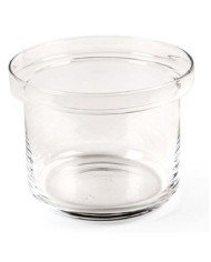 GLASS JAR D21.8CMX16.5CM CAPACITY 3L TILT 