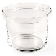 GLASS JAR D21.8CMX16.5CM CAPACITY 3L TILT 