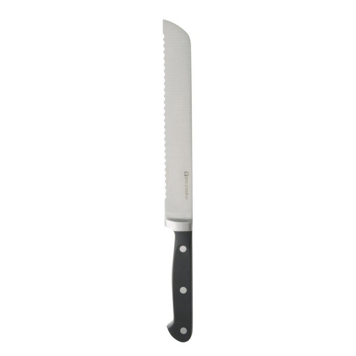 Bread knife 20 cm steel plastic serrated Qualicoup Pro.cooker