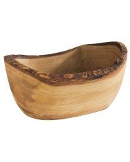 BOWL 16X9X7CM 30CL OLIVE WOOD 