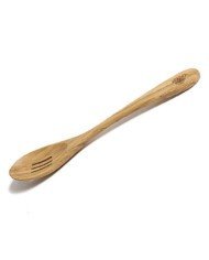 SLOTTED FISH SPOON L30CM OLIVE WOOD