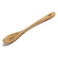 SLOTTED FISH SPOON L30CM OLIVE WOOD