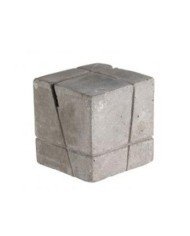 MENU LABEL HOLDER ELEMENT SQUARE  L3.4CM CONCRETE PACK OF 4