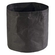  BREAD BASKET BLACK PAPER BAG D24XH24CM ROBUST KRAFT PAPER