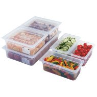 Container plastic polypropylene (pp) GN 1/9 P10 cm 0.85 L Cambro