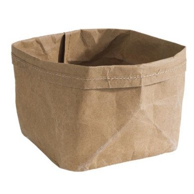 BREAD BASKET KRAFT PAPERBAG D11.5XH12CM ROBUST KRAFT PAPER