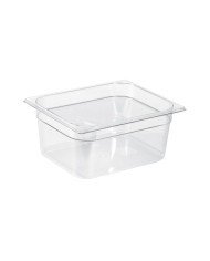 CONTAINER GN 1/2 RECTANGULAR CLEAR POLYCARBONATE
