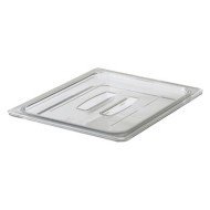 GN LID WITH HANDLE 1/4 CLEAR POLYCARBONATE