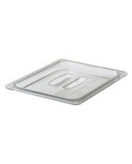 GN LID FLAT 1/9 CLEAR POLYCARBONATE