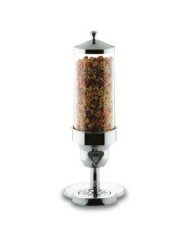 CEREAL DISPENSER SINGLE TUBE ODIN CHROME PLATED  