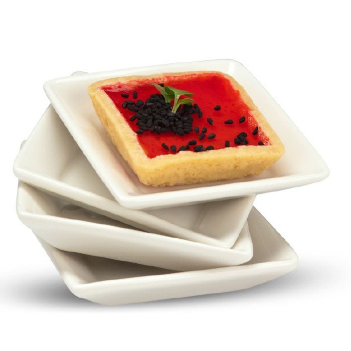 OPTICA PLATE SQUARE PORCELAIN MINIMAX RAK PORCELAIN