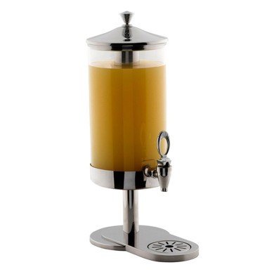 JUICE DISPENSER SILVER CHROME