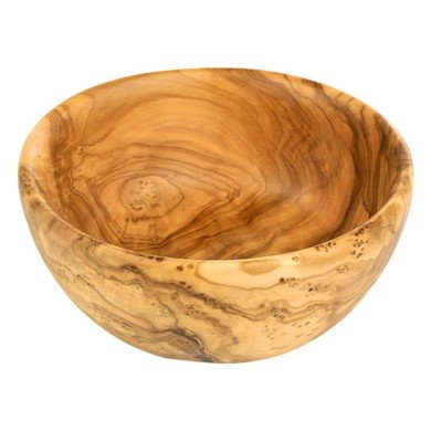 SALAD BOWL D24-25CM OLIVE WOOD