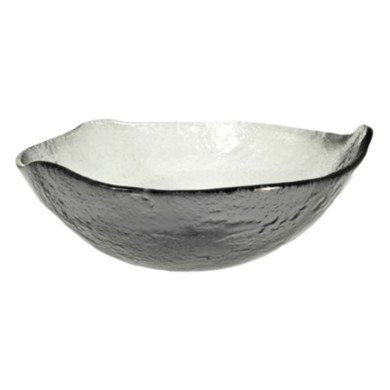 SALAD BOWL ROUND Ø21CM H7CM GLASS TIGER