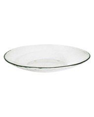 BUFFET BOWL ROUND CLEAR Ø33CM H5.5CM GLASS TIGER