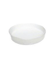 BOWL ROUND WHITE Ø26.5CM H5.5CM GLASS MY GLASS STUDIO