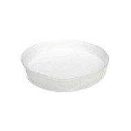 BOWL ROUND WHITE Ø26.5CM H5.5CM GLASS MY GLASS STUDIO