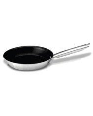 FRYINGPAN NON STICK INDUCTION ROUND Ø36CM 6.1L STAINLESS STEEL QUALIPLUS PRO.COOKER